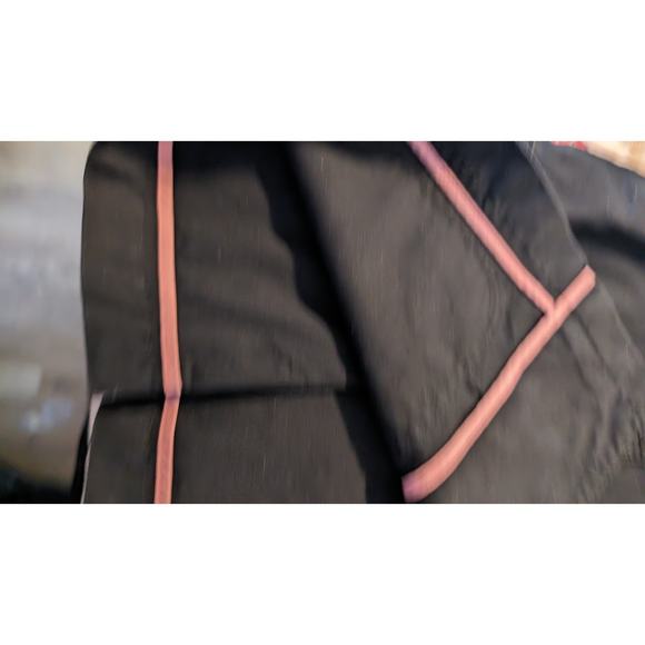 Banana Republic Navy Cotton Button Front Missing Belt Jacket Womens Size XL - Picture 9 of 12